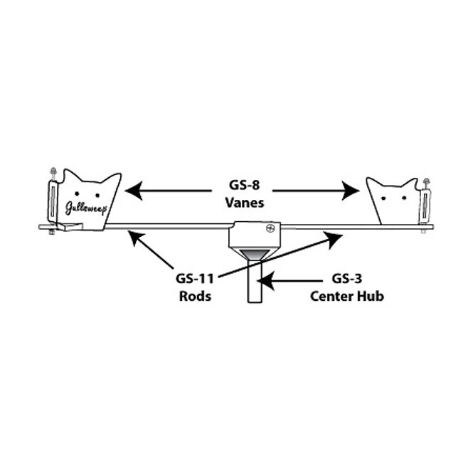 Hovedbilde Gullsweep GS-11 alustenger 1-, 2 stk