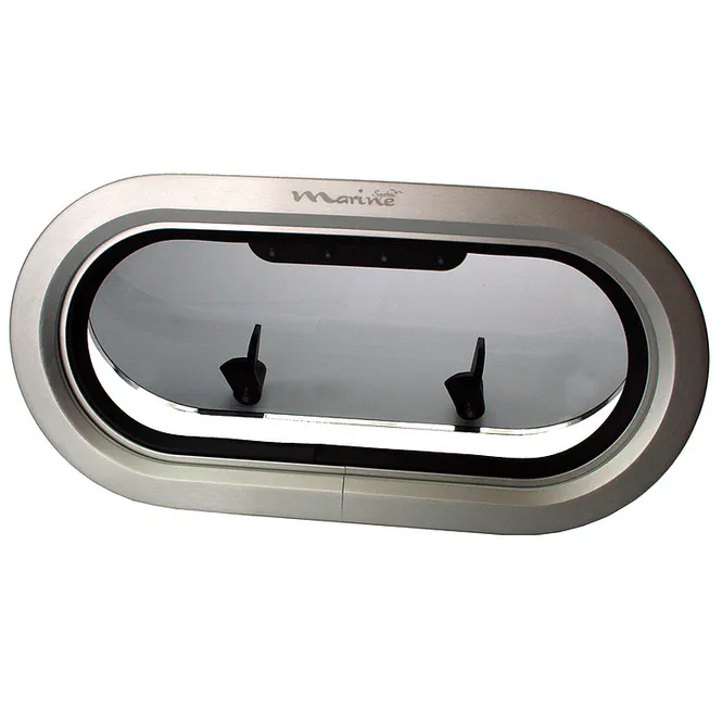 Hovedbilde Portlight MS aluminium, oval, 175 x 375 mm