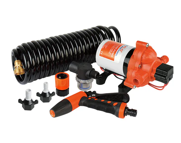 Hovedbilde  SEAFLO SPYLEPUMPEKIT 4,8 bars trykk - 18,9L/min.