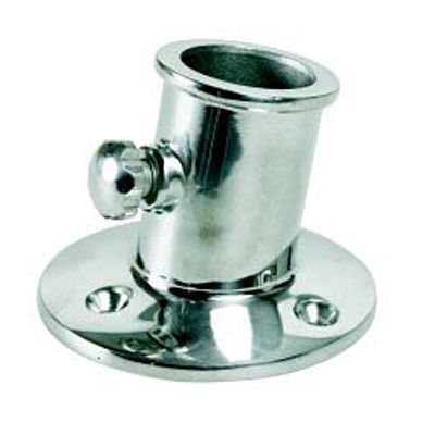 Flaggholder forkrommet 32 mm