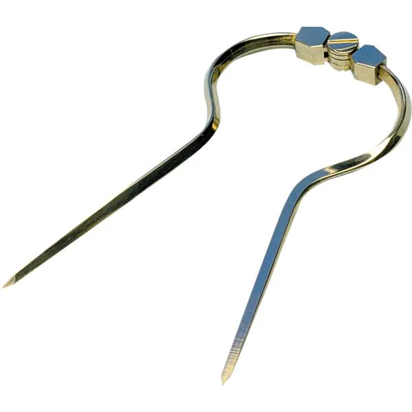 Hovedbilde Passer enhånds, messing