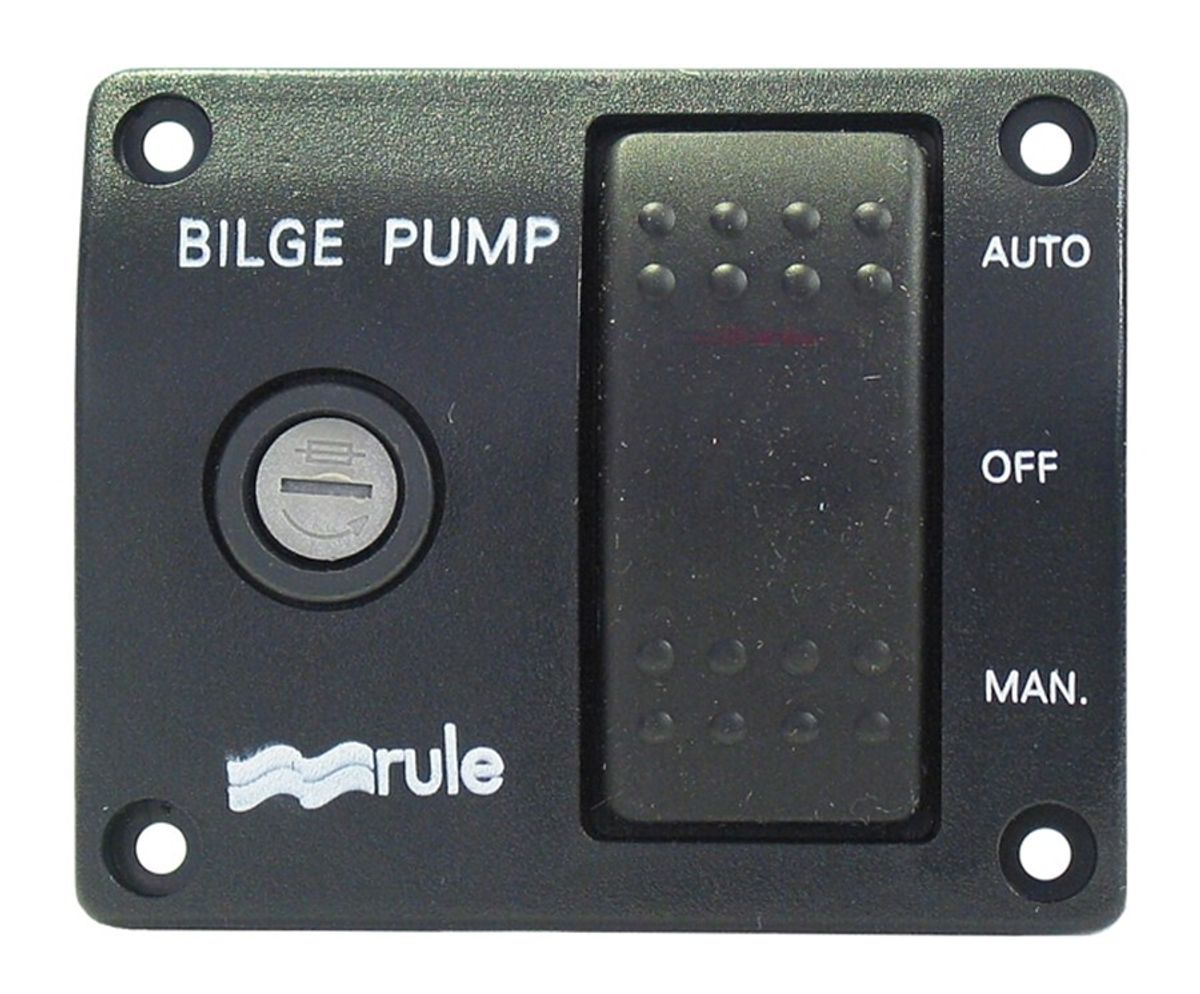 Bryterpanel til lensepumpe - Rule
