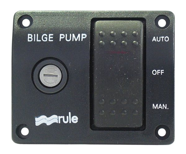 Hovedbilde Bryterpanel til lensepumpe - Rule