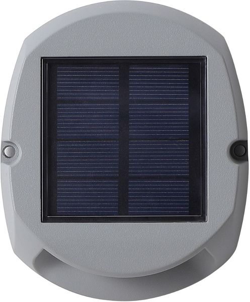 Hovedbilde 1852 Bryggelys/vegglys alu LED m/solcelle