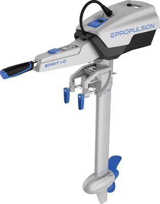  ePropulsion Spirit 1.0 Plus elektrisk båtmotor 3 HK Lang Stamme