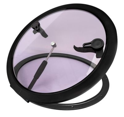 1852 Dekksluke i aluminium rund