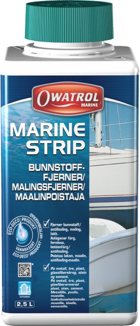 Hovedbilde Owatrol Marine Strip bunnstoffjerner 2,5 liter