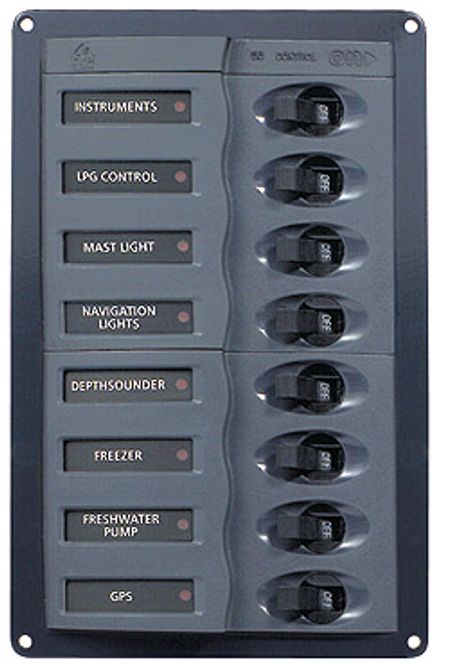 Hovedbilde Bryter - sikringspanel 901V - BEP
