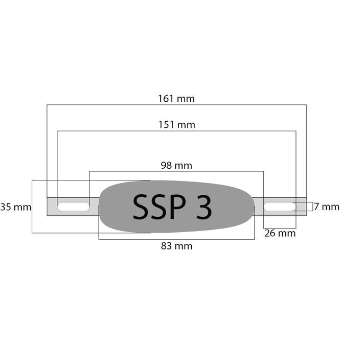 Hovedbilde Sinkanode 0,3 kg