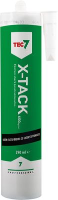Tec7 Kraftlim X-Tack 290 ml - Sort 
