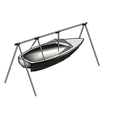 12m Bakkestativ i aluminium m/bag