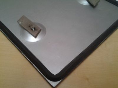 Aluminiumsluker firkantet 