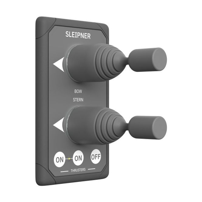 Hovedbilde Sleipner Joystickpanel 12/24 V dobbel