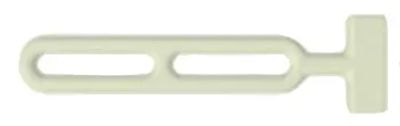 Gummistropp Hvit 4pk