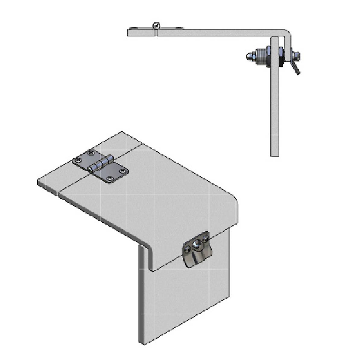 Selvlsende lukels, syrefast 45x33mm - Roca