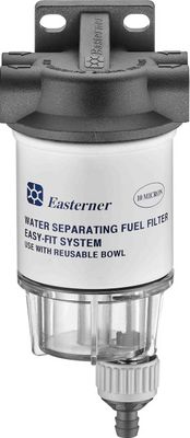Drivstoffilter Compact 10 Micron m/bolle universal