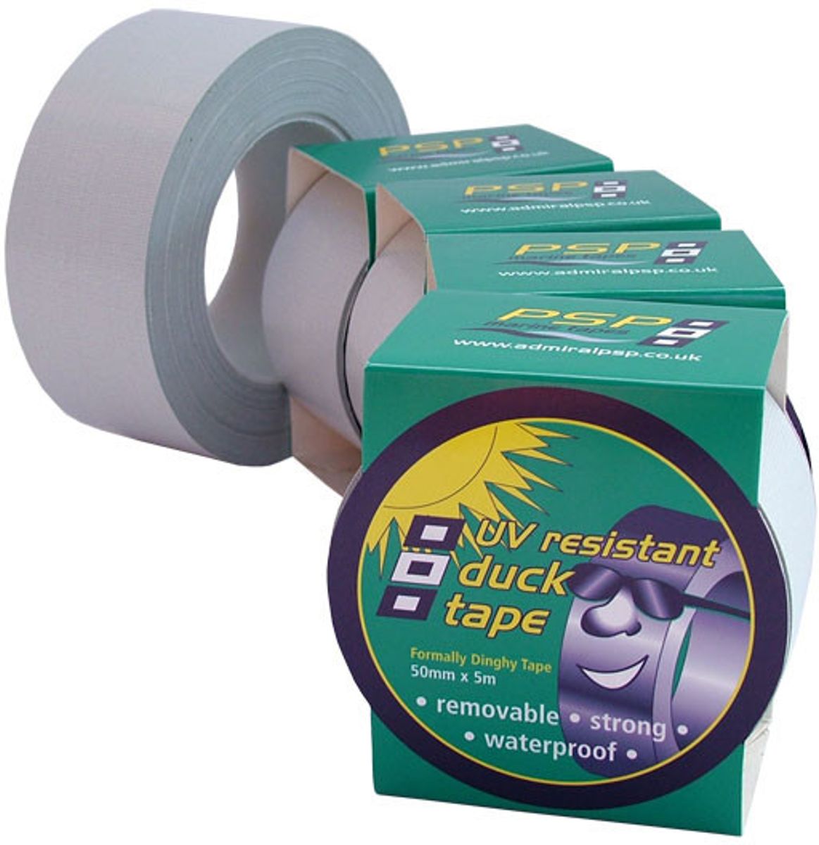PSP UV-bestandig ducktape 5m - 50mm
