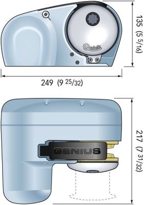 Quick Genius GP2 2000 FF ankervinsj