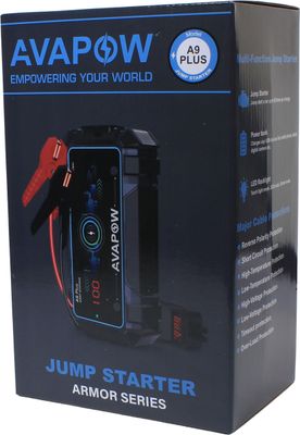   Avapow Jump Starter A9 Plus 12V 2000 A 12000 mAh