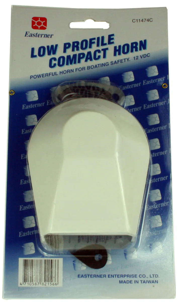  Horn Compact 12V, ABS-plast