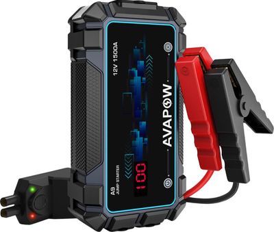   Avapow Jump Starter A9 12V 1500 A 8000 mAh