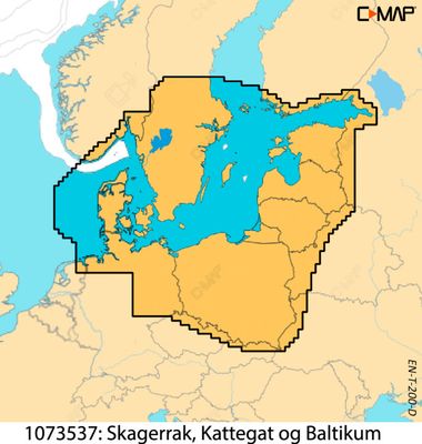 C-Map Discover X kartbrikke