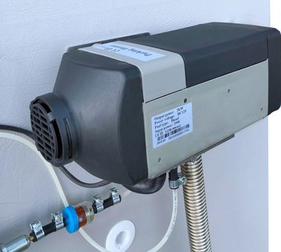  JP Dieselvarmer 4 KW, 12V m/Digital kontroll