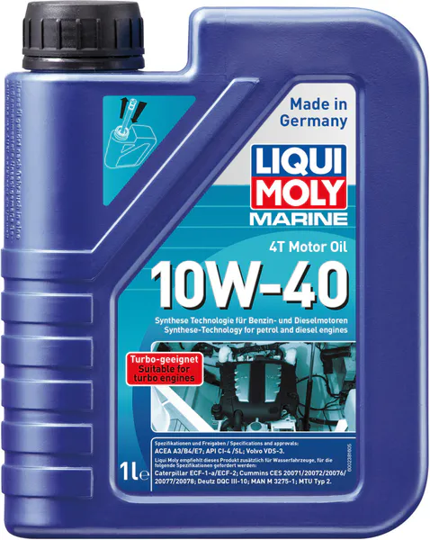 Hovedbilde Marine 4T Motorolje 10W-40 - Liqui Moly