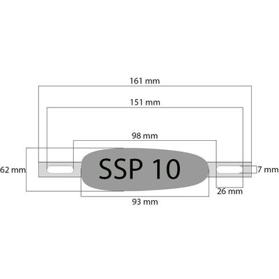 Sinkanode 1,0 kg
