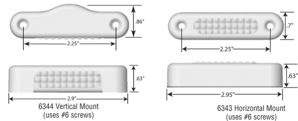 Hovedbilde Attwood Spot/Undervannslys 3'' SS Hvitt Vertikal