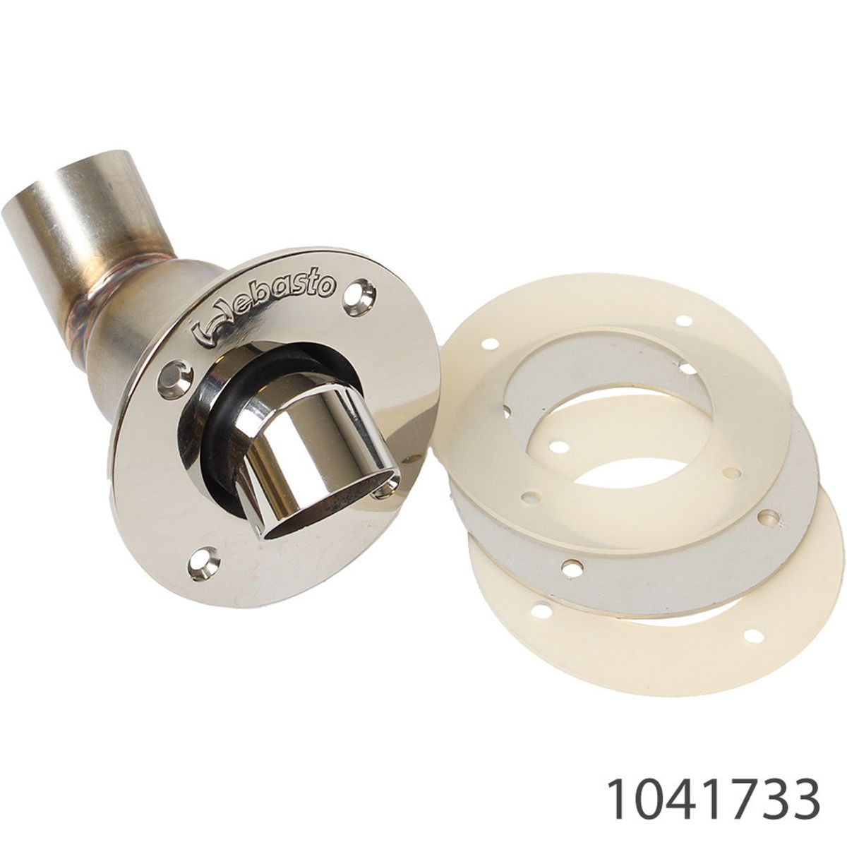 Webasto Eksosgjennomføring 38mm dbl. vinkel til vannvarmer