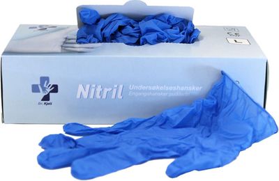 Engangshansker Handi Nitrile 100 stk